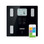 Omron VIVA Square Black Electronic personal scale - imagine 3