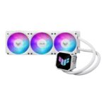 ASUS TUF Gaming LC III 360 ARGB White Edition Computer case All-in-one liquid cooler 12 cm - imagine 6