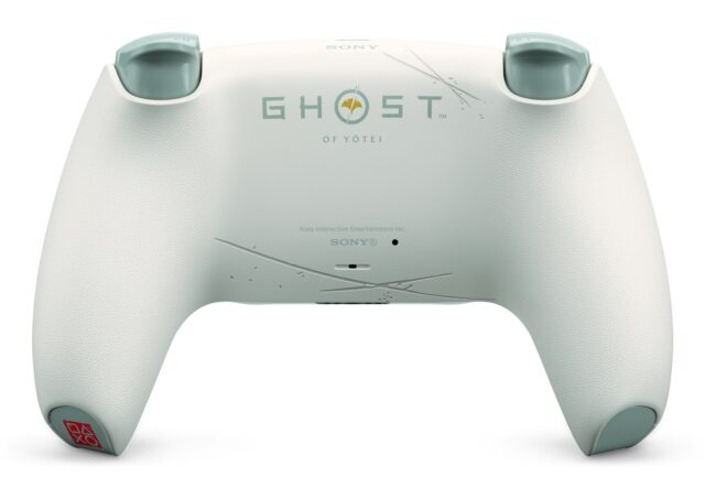 Sony Dualsense Ghost of Yotei Limited Edition Gold  White Bluetooth/USB Gamepad Analogue / Digital PlayStation 5 - imagine 5