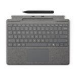 Microsoft Surface Pro Keyboard with Slim Pen for Business QWERTZ German Microsoft Cover port Platinum