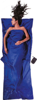 Cocoon ST80 sleeping bag Adult Semi-rectangular sleeping bag Fabric Blue - imagine 2