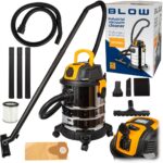 BLOW WD3300 industrial vacuum cleaner with 230V socket 2000W - imagine 5