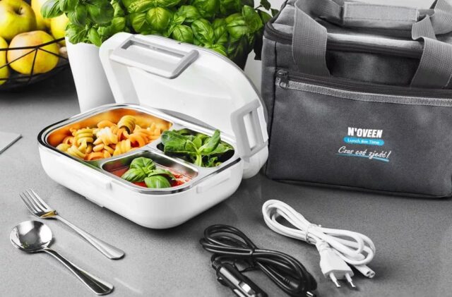 Electric Lunch Box N'oveen LB510 Grey Plus - imagine 7