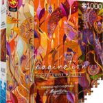 Good Loot Imagination Puzzle: Karolina Matyjaszkowicz - W Ptasim Gąszczu Tryptyk  1000 elementów