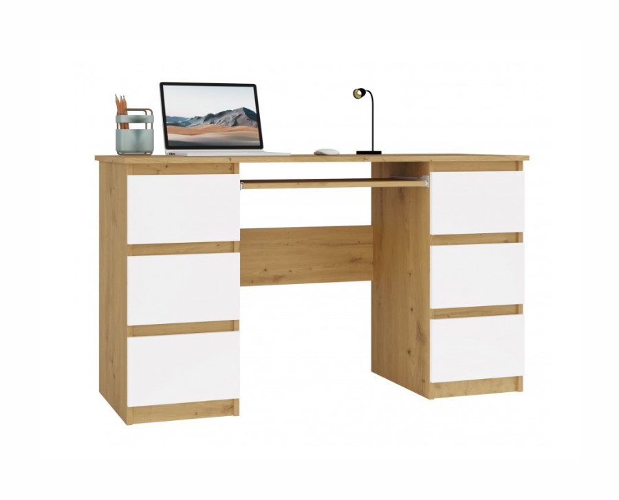 cps-c56e179ccd6f5a16409695afed62dc8b-2026-03-27-16-10-11 KUBA Desk Artisan Oak/White Set - imagine 1
