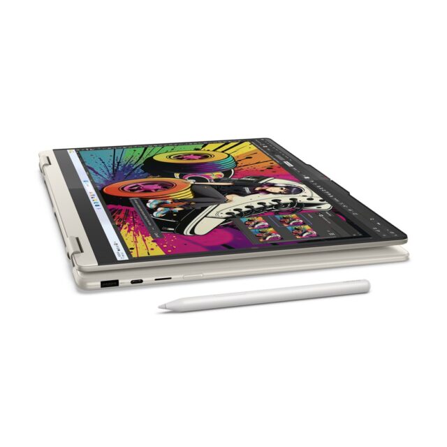 Lenovo Yoga 7 2-in-1 16AKP10 Copilot+ PC AMD Ryzen AI 7 350 Hybrid (2-in-1) 40.6 cm (16 ) Touchscreen 2.8K 16 GB LPDDR5x-SDRAM 512 GB SSD Wi-Fi 7 (802.11be) Windows 11 Home - imagine 10
