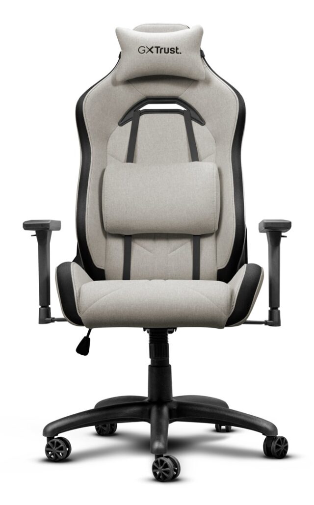 Trust 25532 video game chair PC gaming chair Padded seat Beige - imagine 4