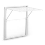ARREDAMENTI KLEDY Wall-mounted drying rack - 80 x 69 cm  White