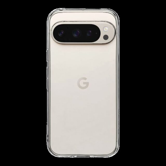 Tactical TPU Kryt pro Google Pixel 9/9 Pro Transparent