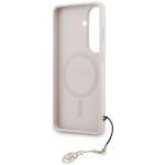 Case Guess 4G Classic Logo Charm MagSafe for Samsung Galaxy S26 pink - imagine 6