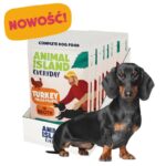 ANIMAL ISLAND indyk fileciki w rosole dla psa 10x150g - imagine 2