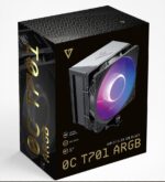 MODECOM CPU COOLER VOLCANO 0C T701 ARGB BLACK - imagine 5