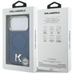 Case Karl Lagerfeld IML K Head Logo      MagSafe for iPhone 17 Pro blue - imagine 8