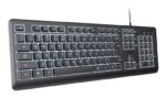 Trust Primo Beleuchtete keyboard Home/Office USB QWERTY US English Black - imagine 3
