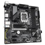 GIGABYTE B760M DS3H WIFI6E GEN5 Motherboard - Supports Intel Core 14th Gen CPUs  6+2+1 Phases Digital VRM  up to 5600MHz DDR5  2xPCIe 4.0 M.2  Wi-Fi 6E  2.5GbE LAN  USB 3.2 Gen2 - imagine 3
