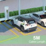 Qoltec 52472 electric vehicle charging cable Black Type 2 5 m - imagine 4