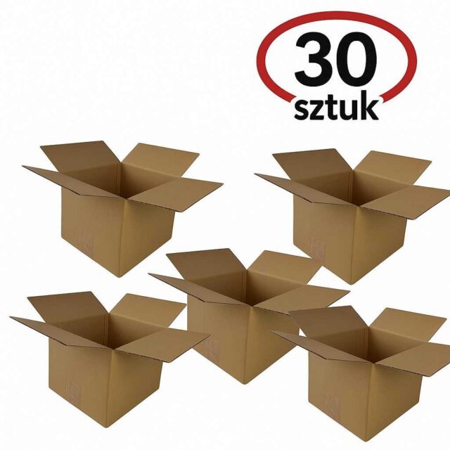 Flap carton BESTPAK 200x150x80 mm 3W 320G/M2 30 pcs. Grey-brown - imagine 5