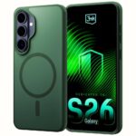 Etui 3MK Smoke MagCase do Samsung Galaxy S26 zielony