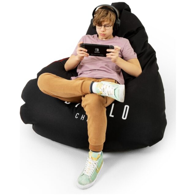 DIABLO gaming pouffe black - imagine 7