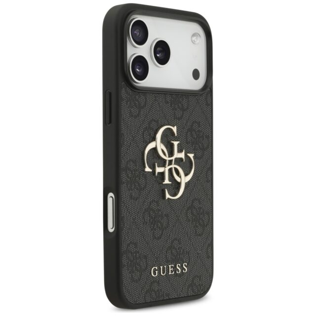 Guess 4G Strap 4G Classic Logo case for iPhone 17 Pro Max black - imagine 5