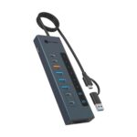 USB 3.2 Hub 11-in-1 w/ Type-C & card reader - imagine 3
