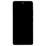 Motorola G75 5G LCD Display + Dotyková Deska + Přední Kryt Grey (Service Pack)