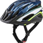 Bike Helmet Alpina MTB17 dark blue & neon 54-58