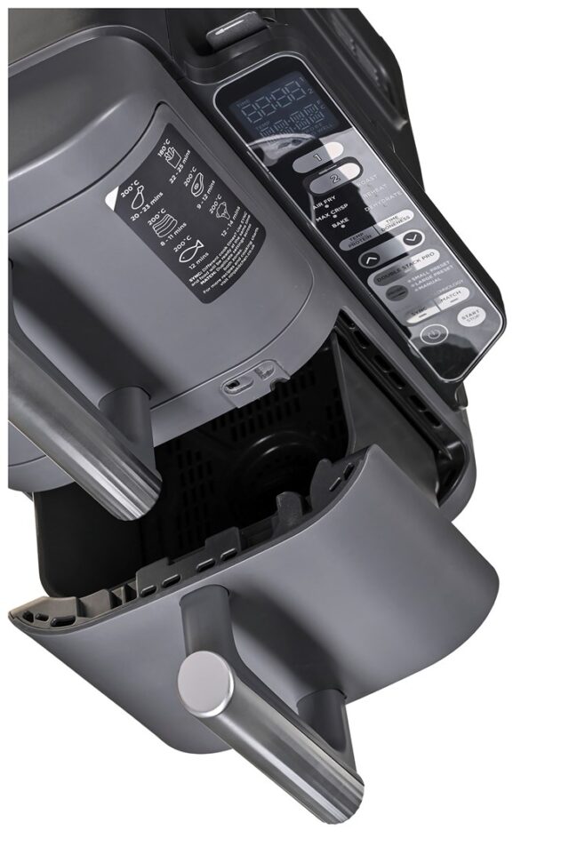 Ninja SL451EU fryer Double 9.5 L Stand-alone 2470 W Hot air fryer Black - imagine 7