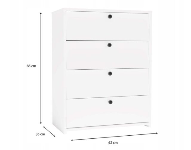 LOKA shoe cabinet  white - imagine 9