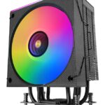 Mars Gaming MCPU-LCD Processor Air cooler 12 cm Black 1 pc(s)