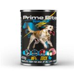 PRIME BITE Monoprotein Duck with zucchini - wet dog food - 400g