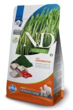 FARMINA N&D Spirulina Herring Adult Med/Maxi - dry dog food - 7 kg