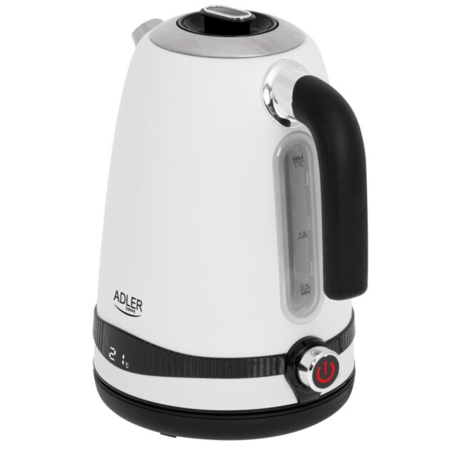 Adler AD 1295w Electric kettle 1.7 l White - imagine 4