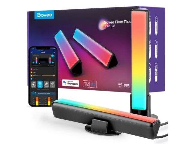 Govee H6056 Flow Plus | LED Lamps | RGBICWW  Wi-Fi  Alexa  Google - imagine 3