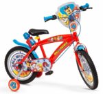 Children's Bike 16  Paw Patrol Red 1678 NEW TOIMSA