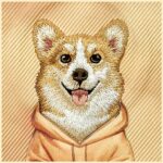 Etui Nimmy Gentle Pets Series Dog         MagSafe do iPhone 17 Pro Max pomarańczowy - imagine 6