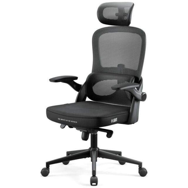 Office chair Diablo Chairs V-Light ergonomic black - imagine 3