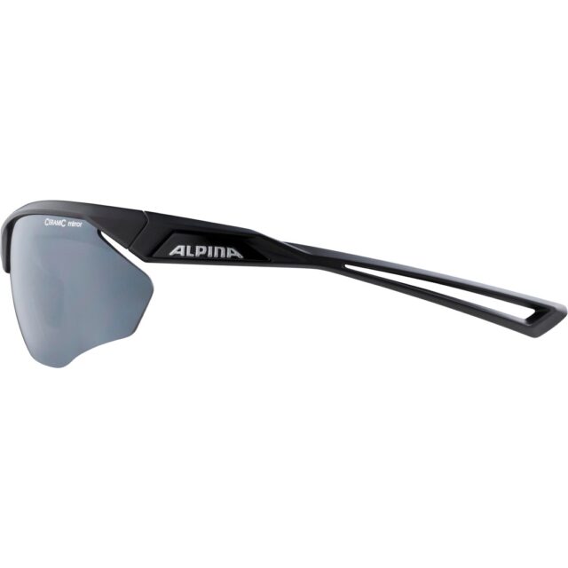 Sports cycling glasses Alpina Nylos HR Black - imagine 3