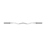 REBEL ACTIVE Olympic curl bar 50mm  Olympic barbell 120cm 6kg - imagine 4