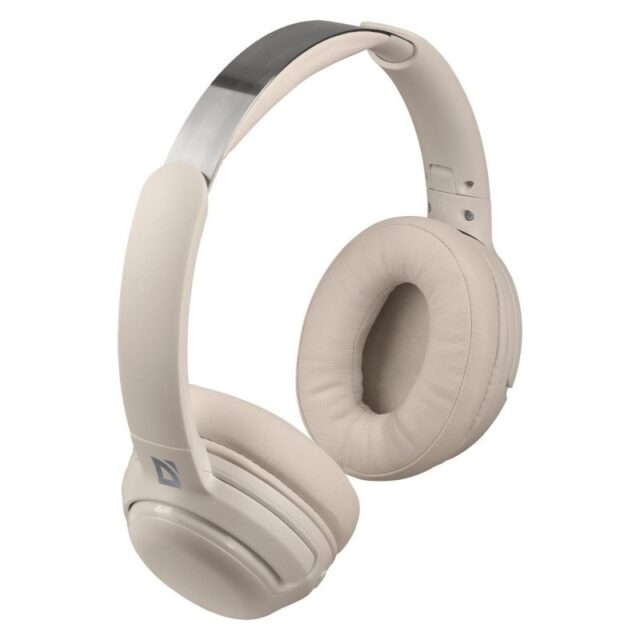 HEADPHONES DEFENDER BLUETOOTH FREEMOTION B475 ANC BEIGE - imagine 4