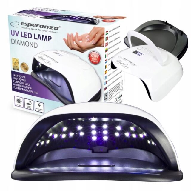 Esperanza EBN007 nail dryer 80 W UV + LED - imagine 5