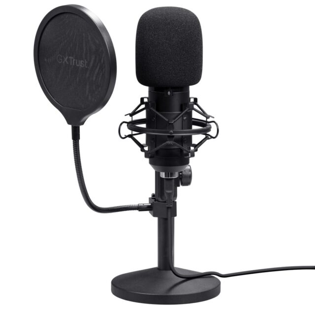 Trust GXT 269 Emita II Black Studio microphone - imagine 3