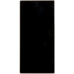 LCD display + Dotyk + Přední kryt Samsung S918 Galaxy S23 Ultra Lavender (Service Pack)