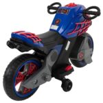 Children's electric ride-on Spider-Man Huffy motorbike 17345W - imagine 2
