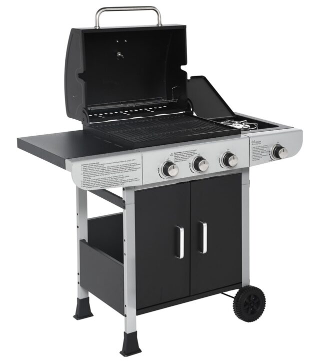 Ravanson GO-3 3-Burner Gas Grill 10 6 kW - imagine 4