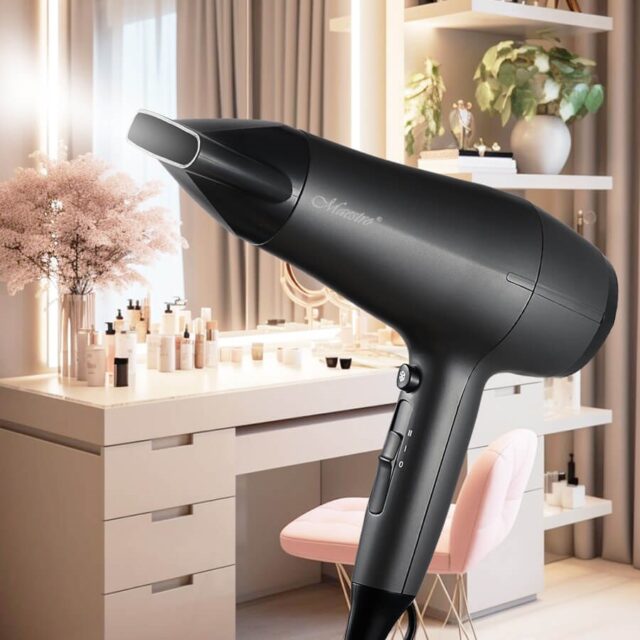 Hair dryer MAESTRO MR-217 2200 W Black  Graphite - imagine 2