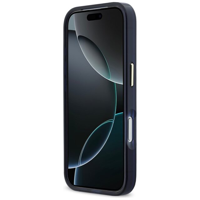 Case Karl Lagerfeld IML Choupettes Karl  Script Logo MagSafe for iPhone 17 Pro Max blue - imagine 5