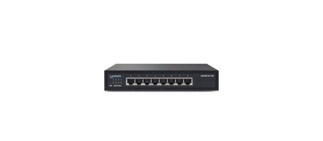 Lancom Systems GS-1108 Unmanaged L2 Gigabit Ethernet (10/100/1000) Black - imagine 3