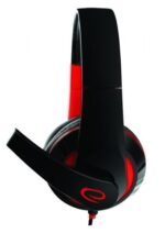 Esperanza EGH300R Headset Wired Head-band Gaming Black  Red - imagine 6