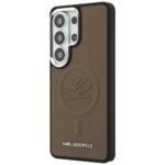 Case Karl Lagerfeld Embossed Ring        Initials MagSafe for Samsung Galaxy S26 Ultra brown - imagine 2